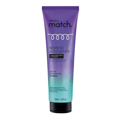 Creme Modelador Match Respeito aos cachos 290ml