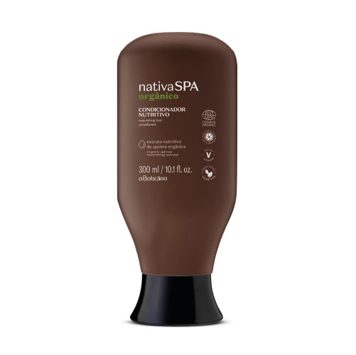 CONDICIONADOR NUTRITIVO NATIVA SPA ORGÂNICO, 300 ML