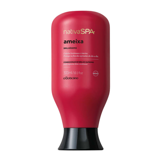 Condicionador Para Cabelos Luminosos Nativa SPA Ameixa 300ml