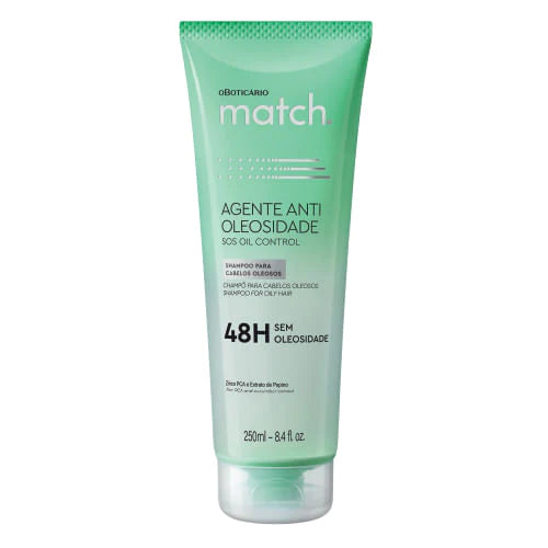 Shampoo Match Agente Antioleosidade 250ml