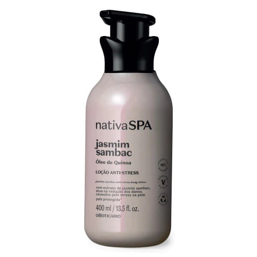 NATIVA SPA JASMIM SAMBAC MOISTURIZING LOTION 400ML