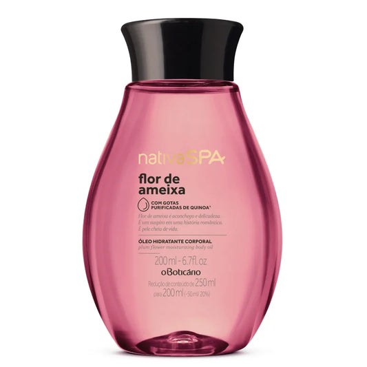 ÓLEO HIDRATANTE NATIVA SPA FLOR DE AMEIXA 200ML