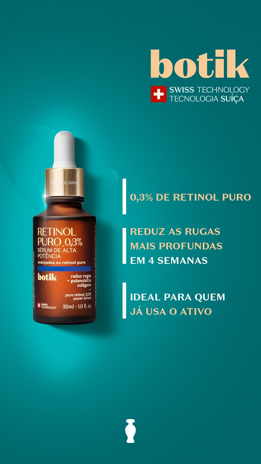 Pure Retinol 0,3% High Power Serum, Botik, 30ml