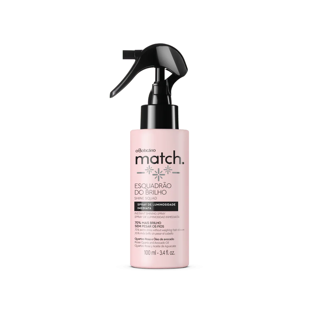 ESQUADRÃO DO BRILHO MATCH FINISHER SPRAY, 50ML