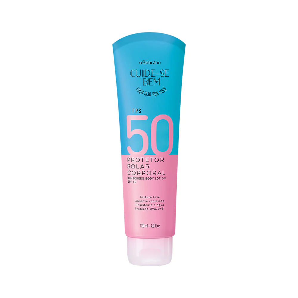 BODY SUNSCREEN SPF 50 CUIDE-SE BEM, 120 ML