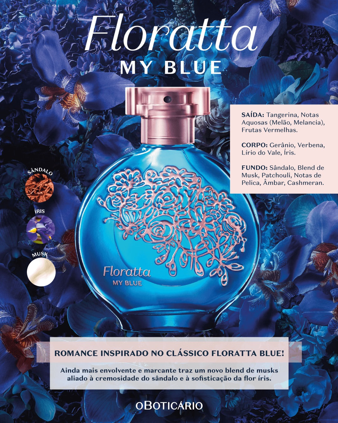 FLORATTA MY BLUE EAU DE TOILETTE, 75ML